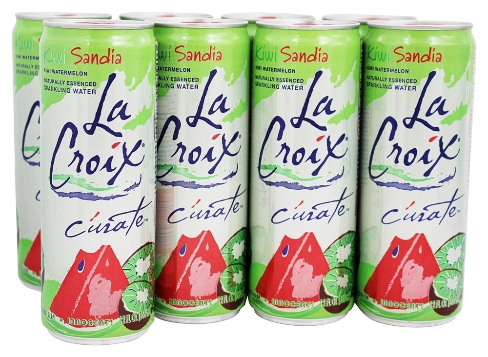 La Croix Curate Sparkling Water - Kiwi Sandia 355ml Can (8 Pack) image