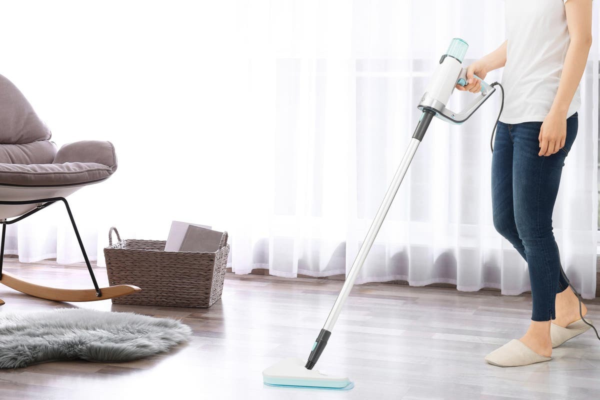 Kogan: 5-in-1 Steam Mop Stick image