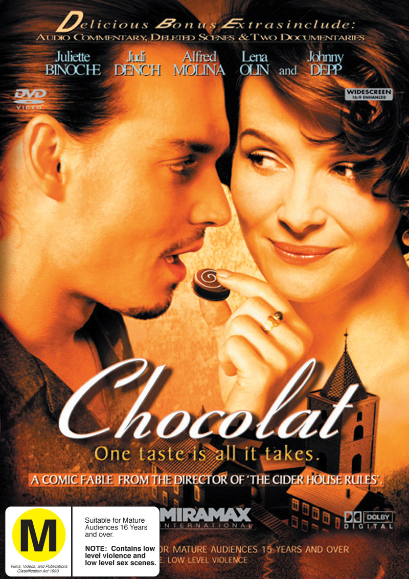 Chocolat' on DVD image