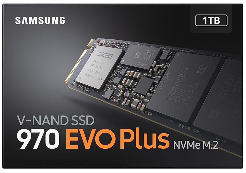 1TB Samsung 970 EVO Plus NVMe M.2 SSD image