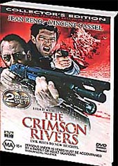 Crimson Rivers on DVD Crimson Rivers on DVD