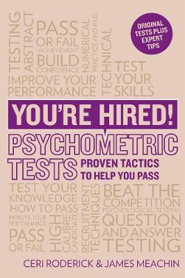 You're Hired! Psychometric Tests by Ceri Roderick image