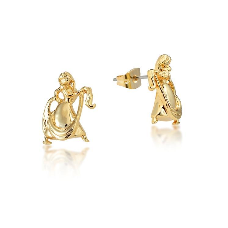 Couture Kingdom: Disney - Princess Rapunzel Stud Earrings (Yellow Gold) image