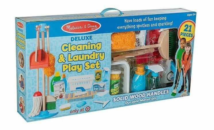 melissa and doug play cleaning set