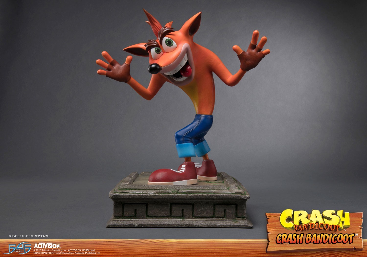 Crash Bandicoot - 16" Replica Statue image