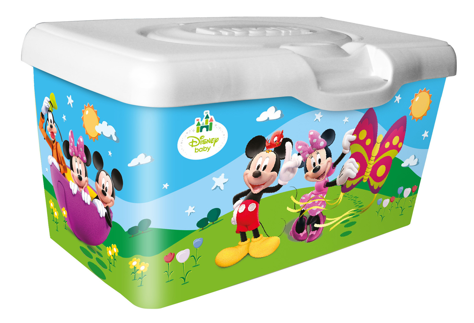 Huggies Baby Wipes Pop-Up Tub - Fragrance Free (80 Wipes) image