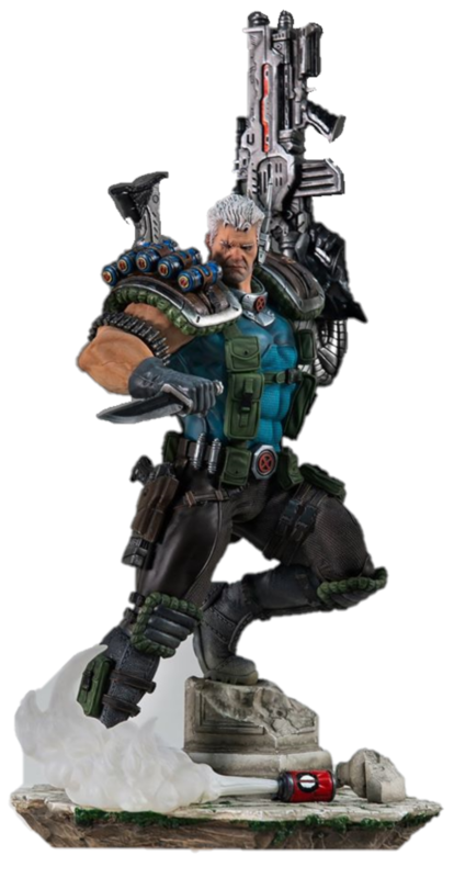 marvel cable statue