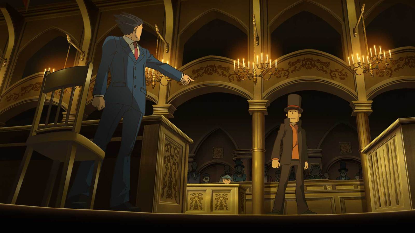 Professor Layton vs. Phoenix Wright: Ace Attorney image