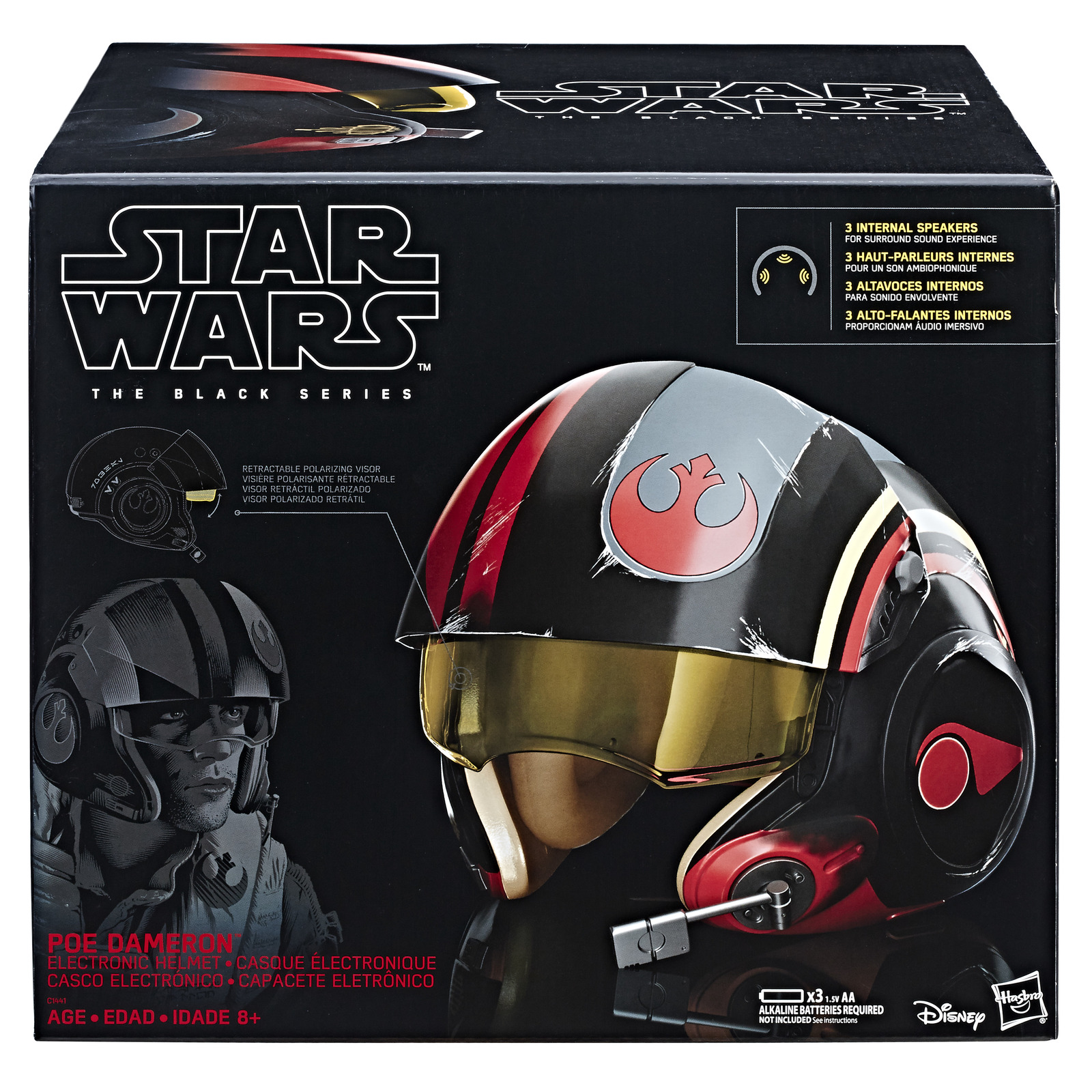 Star Wars: The Black Series - Poe Dameron Electronic Helmet