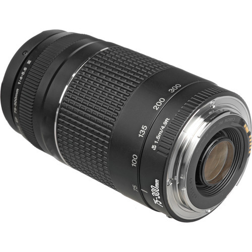 Canon EF 75-300mm f/4-5.6 III Telephoto Zoom DSLR Lens