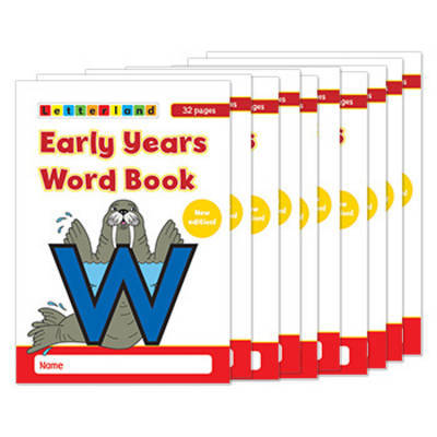 Early Years Wordbook by Lyn Wendon image