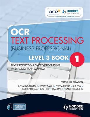 OCR Text Processing (Business Professional): Level 3, bk. 1 by Jill Downson image