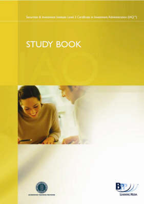 IAQ - Introduction to Securities and Investment: Study Book by BPP Learning Media image