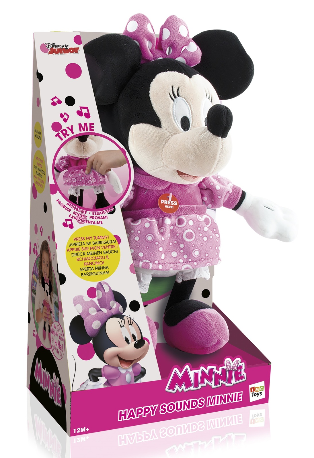 Disney: Happy Sounds Minnie - Soft Toy image