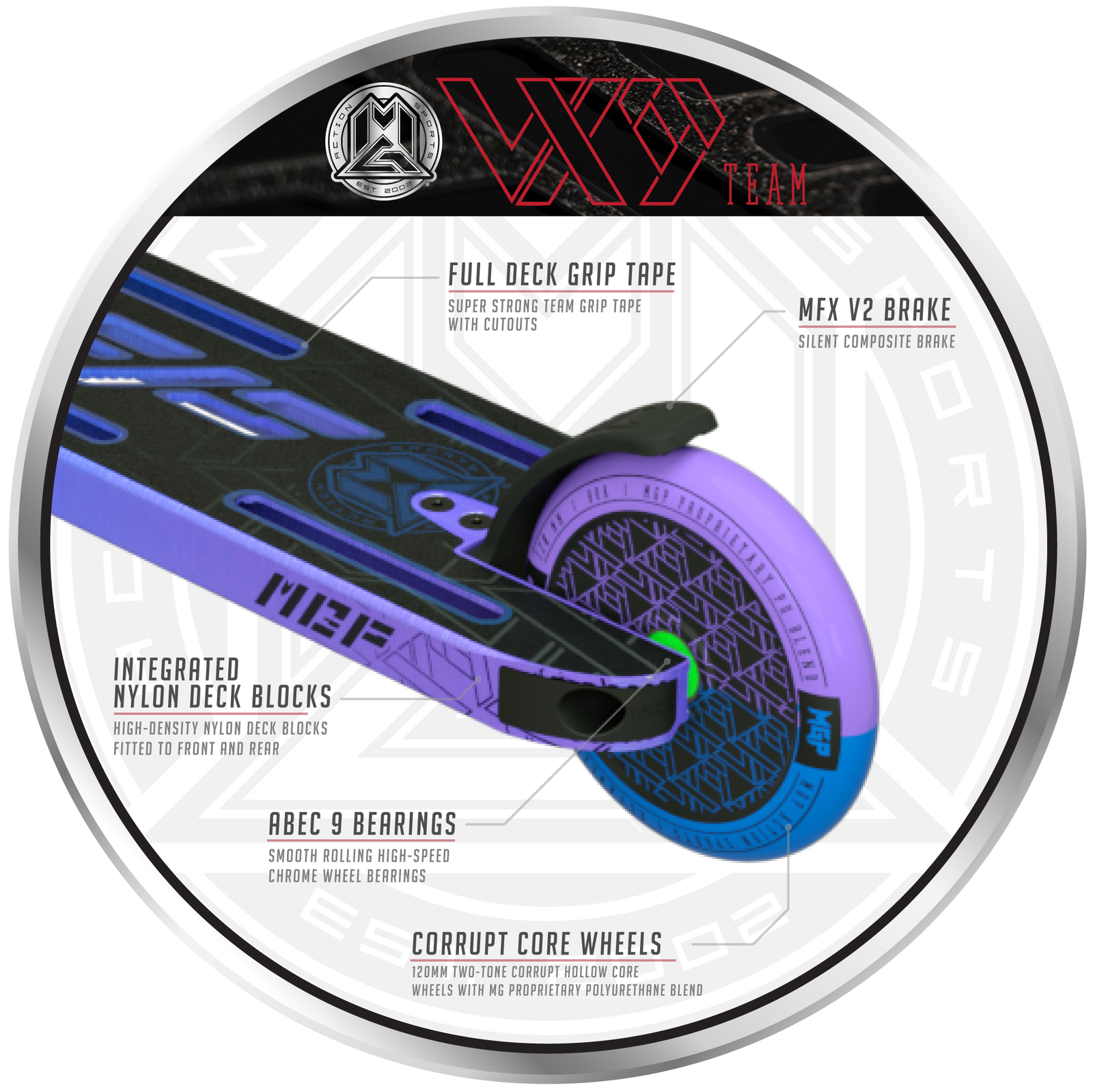 MADD Gear: VX9 Team Neo Scooter - Rp-1 image