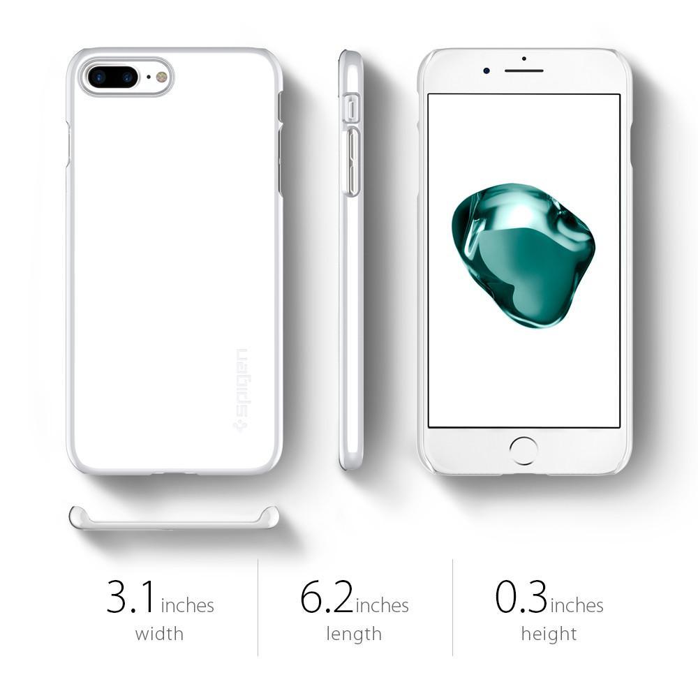 Spigen: iPhone 7 Plus - Thin Fit Case (Jet White) image
