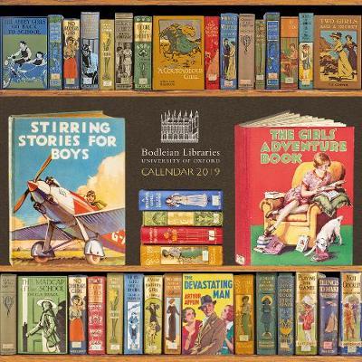 Bodleian Library - Book Covers Wall Calendar 2019 (Art Calendar) image