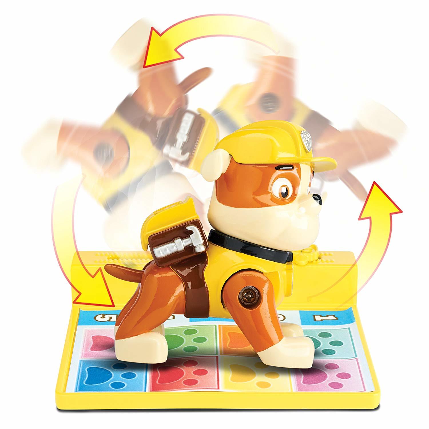 Paw Patrol: Action Pack Pup - Back-Flip Rubble image