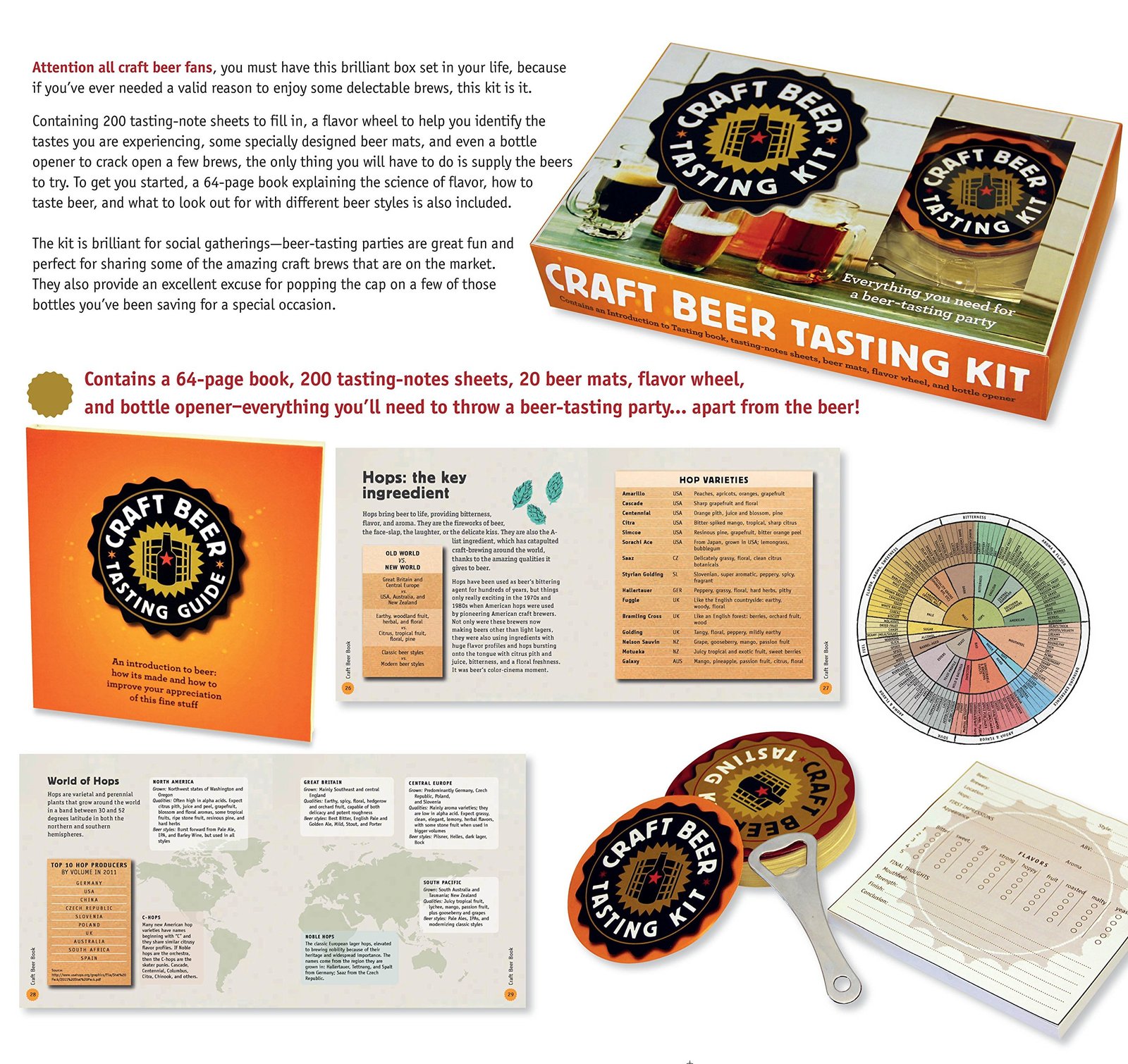 Craft Beer Tasting Kit Everything You Need for a BeerTasting Party