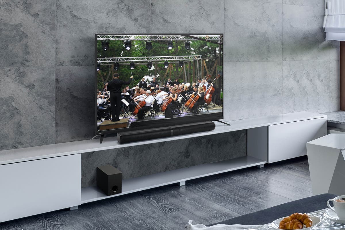 Kogan 2.1Ch 130W Detachable Dolby Soundbar with Wireless Subwoofer at