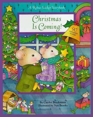 Christmas is Coming by Rebus Sticker Storybook image