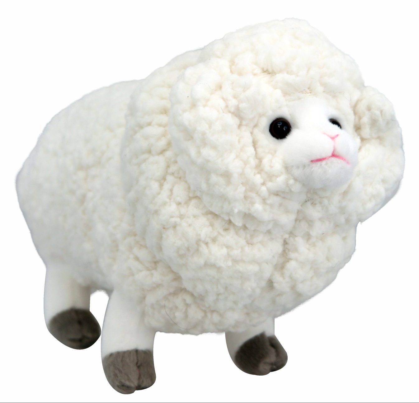 Standing Wooly Sheep Plush