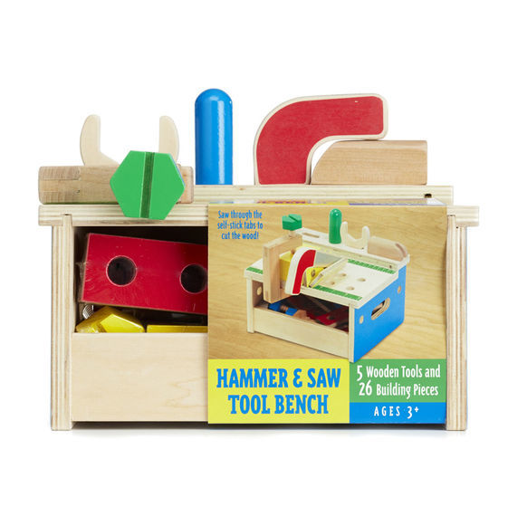 Melissa & Doug: Hammer and Saw Tool Bench image