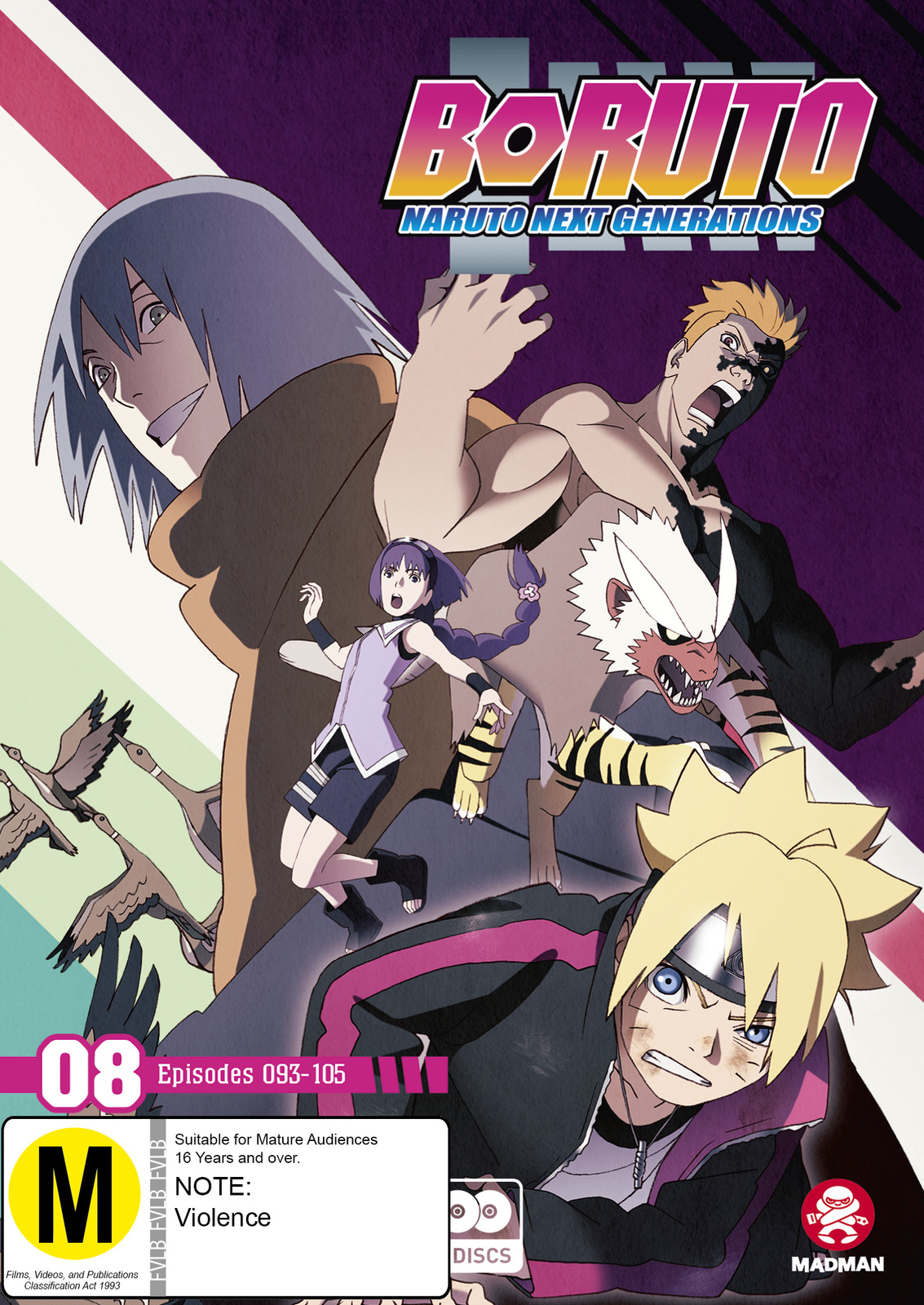 Boruto: Naruto Next Generations - Part 8 (Eps 93-105) on DVD