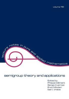 semigroup theory and applications by . Clement image