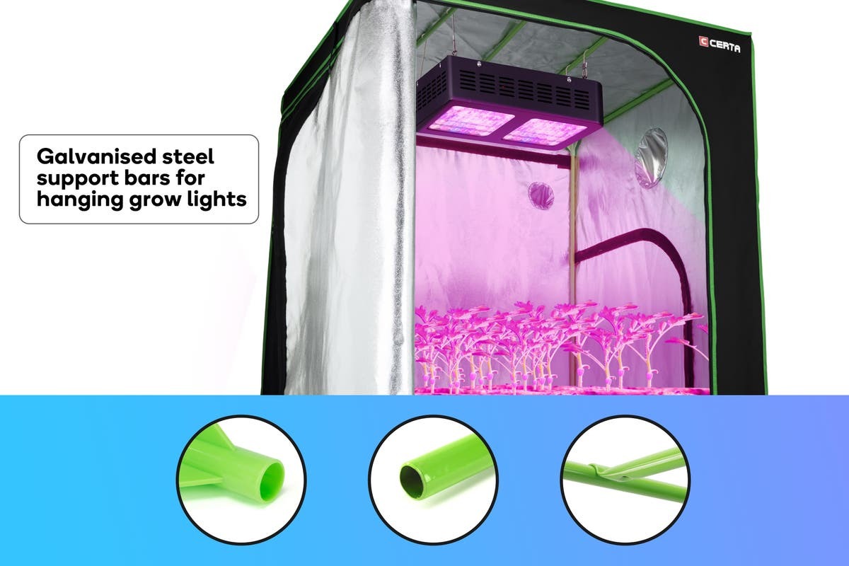 Certa: Hydroponic Indoor Grow Tent (60 x 60 x 140cm) image