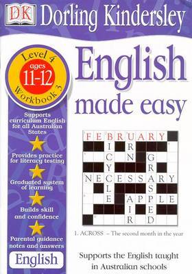 English Made Easy Level 4 (Age 11-12): Workbook 3 on Paperback by Dorling Kindersley