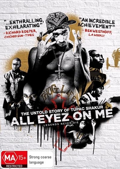 All Eyez On Me on DVD image