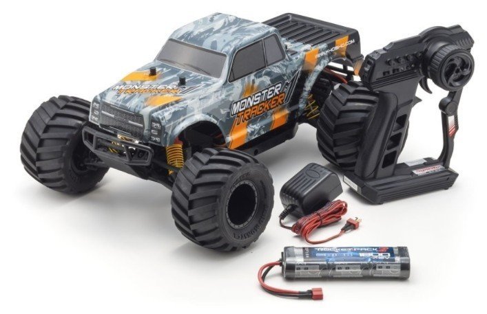 Kyosho 1/10 EP 2WD Monster Tracker Readyset Type 1 - (Orange) image