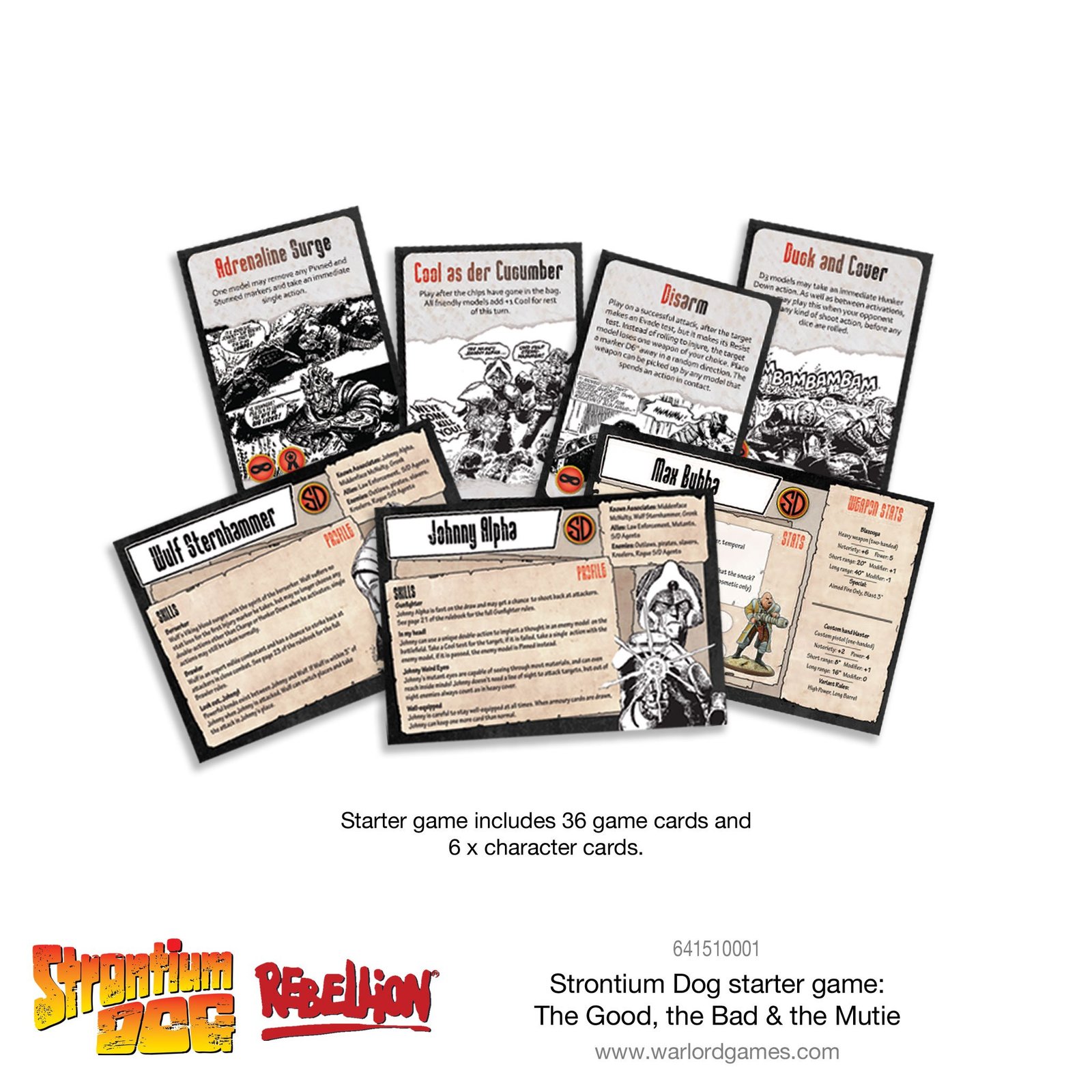 Strontium Dog: The Good the Bad and the Mutie starter game