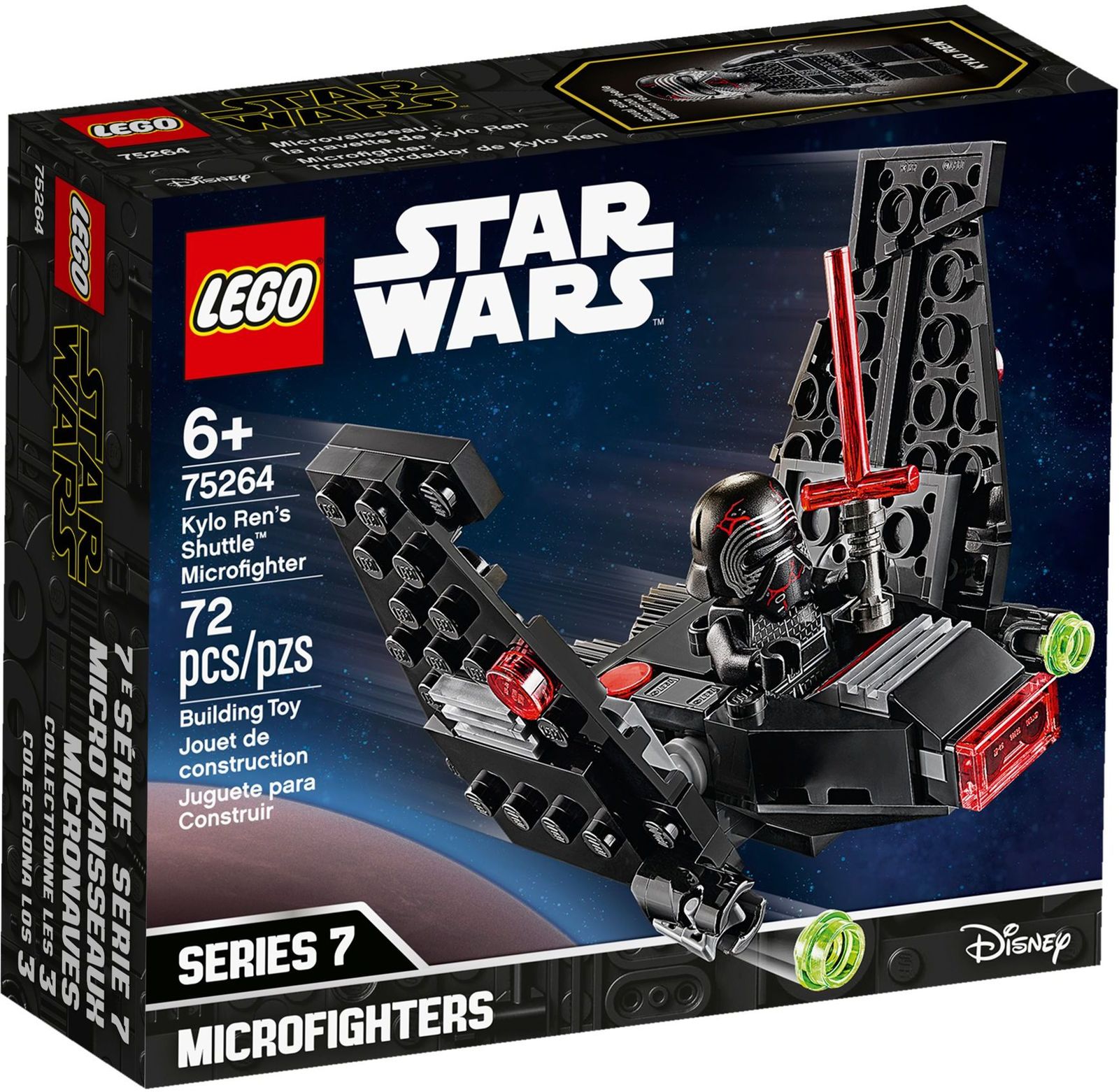 LEGO Star Wars: Kylo Ren's Shuttle - Microfighter (75264) image