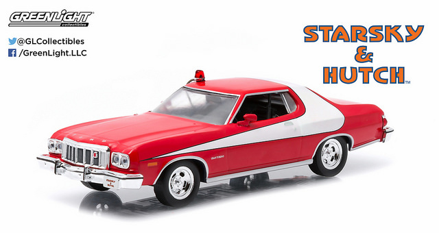 1/43: Ford Gran Torino - Starsky and Hutch - Diecast Model image