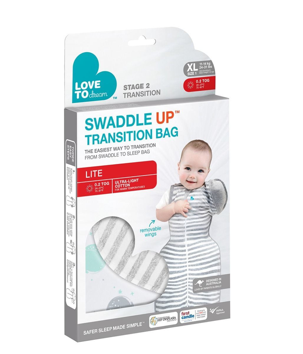 Buy Love to Dream Swaddle Up Transition Bag Lite 0.2 TOG Large