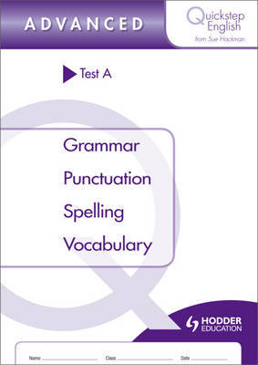 Quickstep English Test A Advanced Stage image