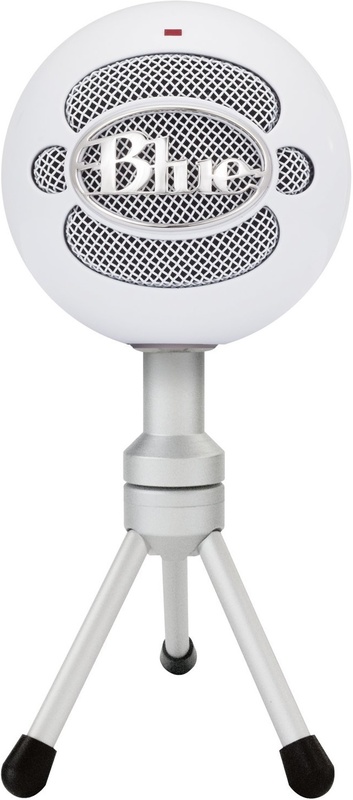 Blue Microphones Snowball iCE USB Condenser Microphone (White) on PC