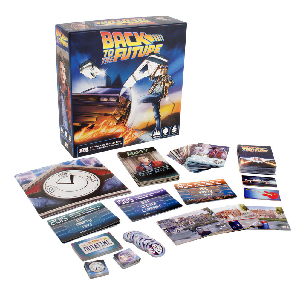 Back to the Future: An Adventure Through Time - Board Game image