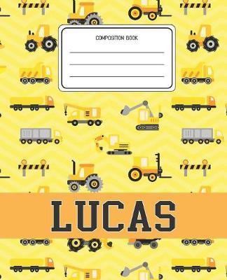 Composition Book Lucas by Construction Composition Books image
