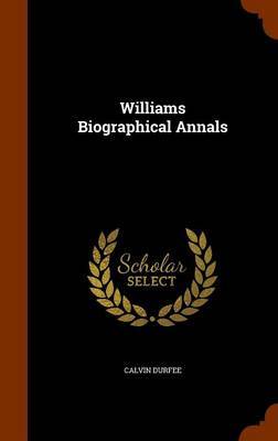 Williams Biographical Annals image