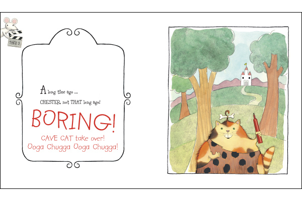 Chester's Back! (Book + CD) by Melanie Watt image