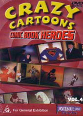 Crazy Cartoons - Comic Book Heroes on DVD