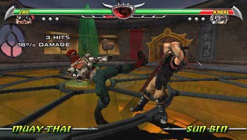 Mortal Kombat: Unchained (Essentials) on PSP