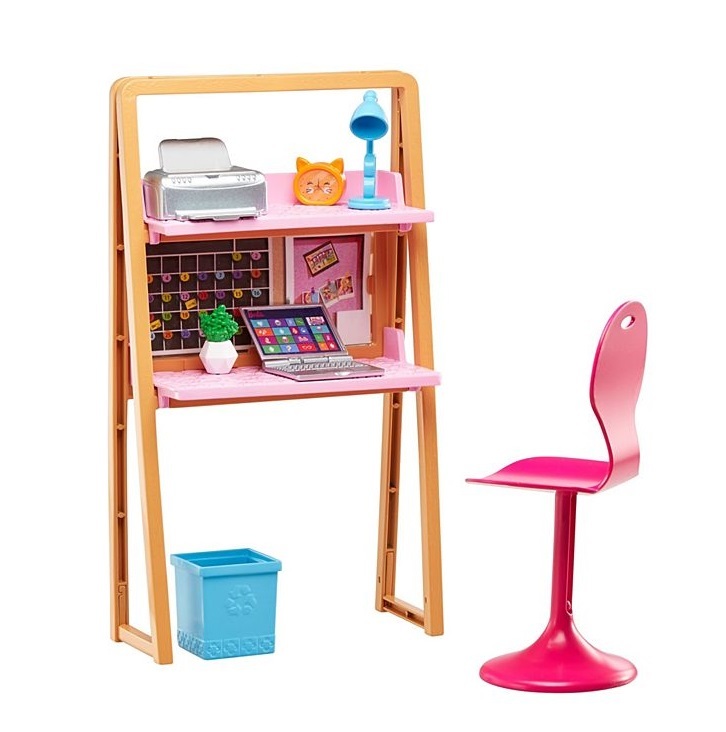 Barbie: Doll and Furniture Office Playset image
