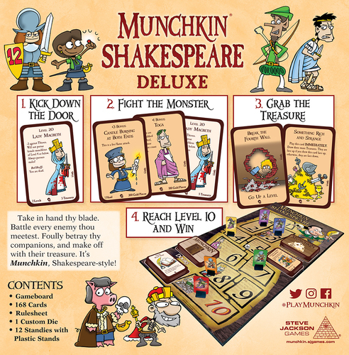 Munchkin Shakespeare - Deluxe Edition image