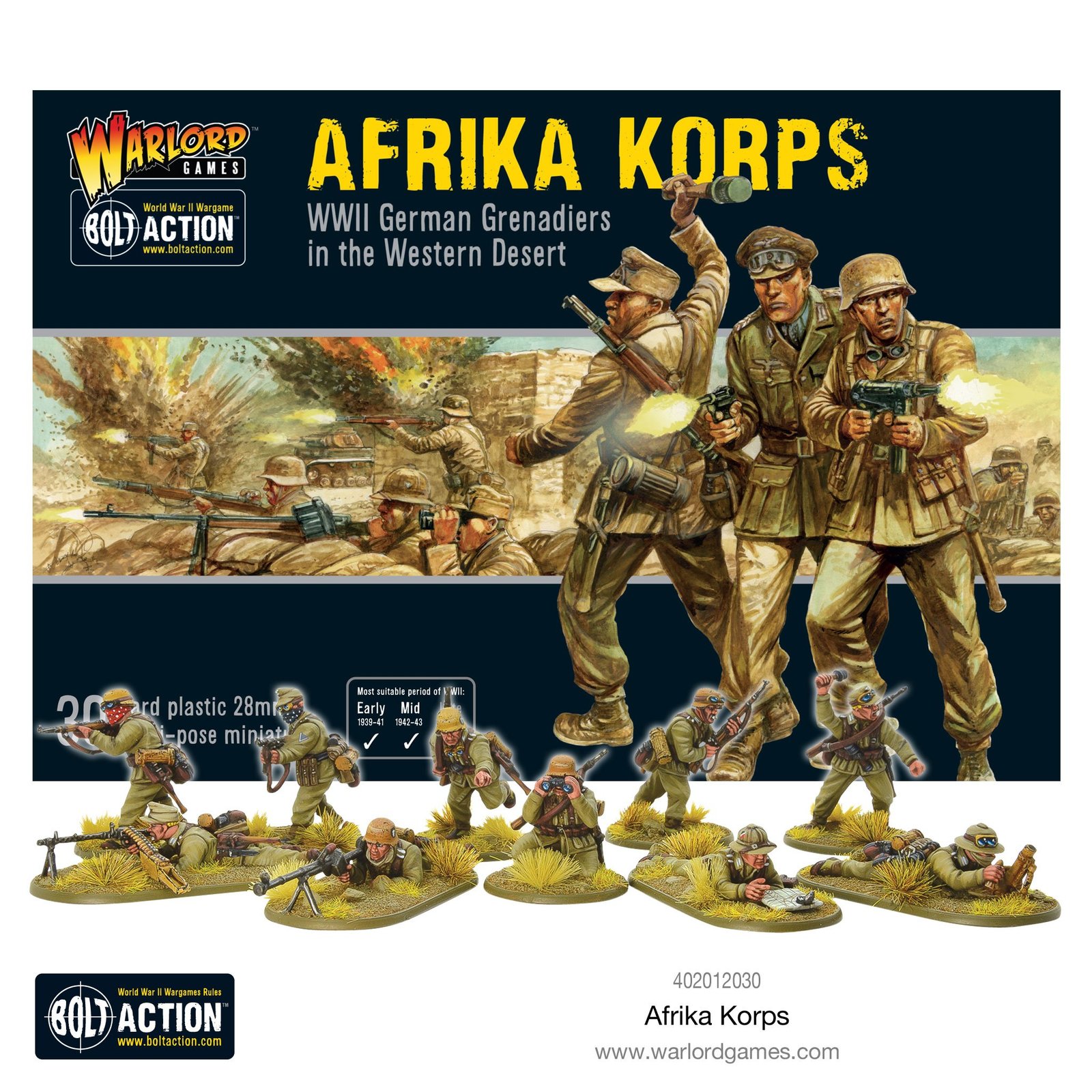 Bolt Action - Afrika Korps Infantry image