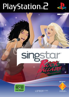 SingStar Rock Ballads (Game Only) for PlayStation 2 image