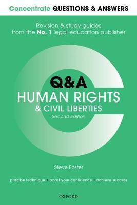 Concentrate Questions and Answers Human Rights and Civil Liberties by Steve Foster image